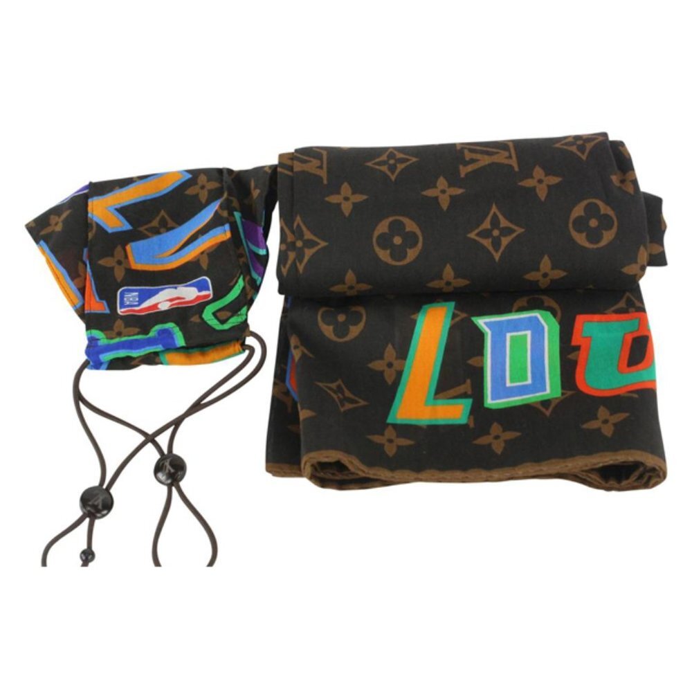 Louis Vuitton NBA Monogram Mask and Bandana Set
